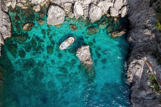 3-hour private boat tour of Capri - Stop 4: I Faraglioni photo time plus legends from the sea