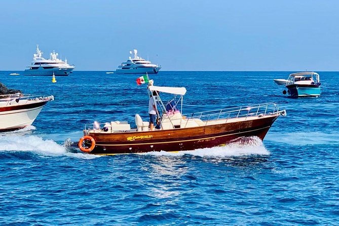 3 hours Private Capri Boat Tour - I Faraglioni: Capri’s signature rocks, right off the coast