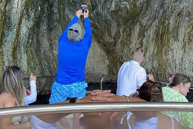 All-Inclusive Capri Boat Tour with City Visit from Positano - Grotta dei Santi and Grotta Verde: short stops with swim potential