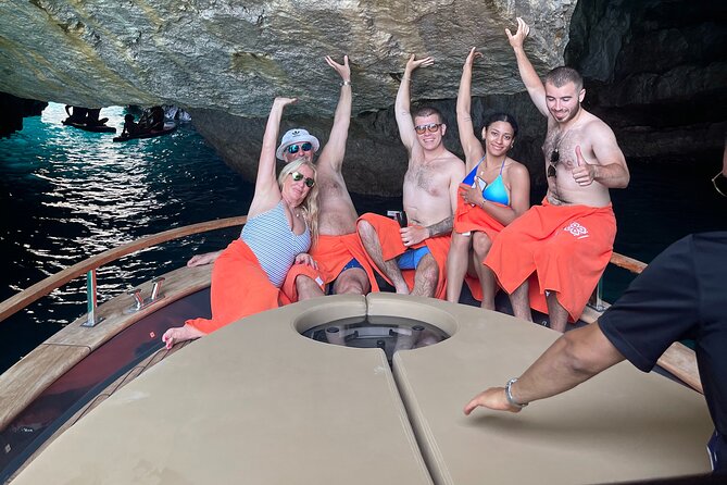All-Inclusive Capri Boat Tour with City Visit from Positano - Punta Carena, Punta Ventroso, and the sunset-factor lighthouse