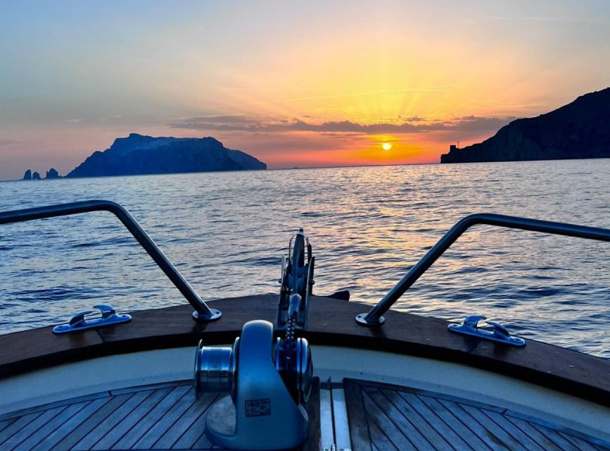 Amalfi: Capri & Amalfi Coast Private Cruise - Capri grottos and rock formations: Green Grotto, Faraglioni, and more