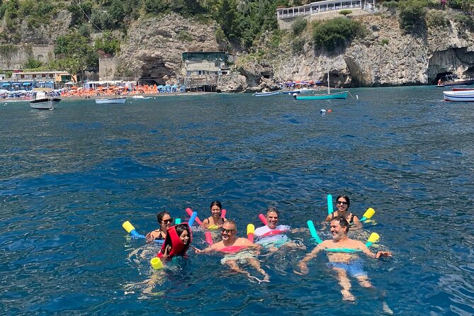Amalfi Coast All Inclusive Premium Private Boat Tour - Fjord Stops and Siren Island Legends