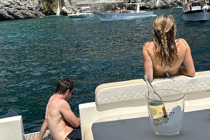 Amalfi Coast Boat Tour Small Group All Inclusive - Amalfi cliffs and Arco Naturale: close views without the crowd crush