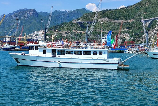 Amalfi Coast by boat with aperitif, lunch and sea breaks - Stop 2: Erchie and Torre La Cerniola, where the views sharpen