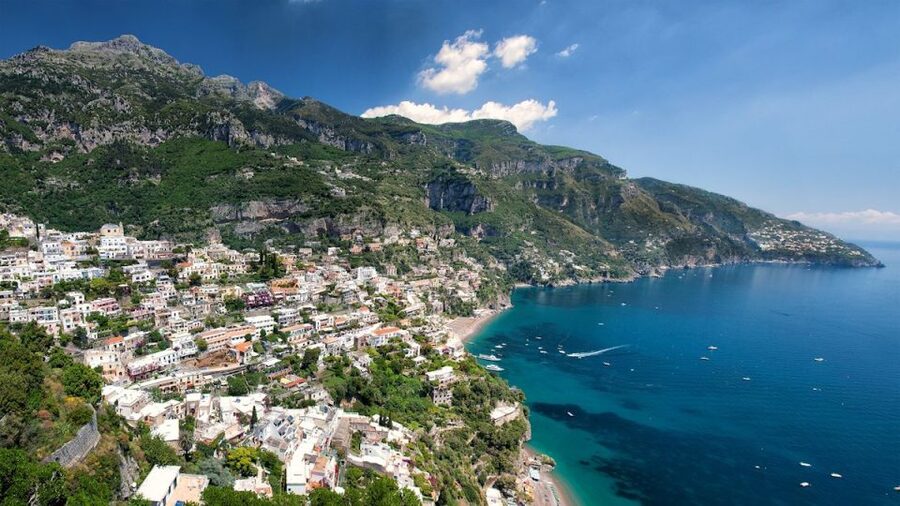 Amalfi Coast by Vintage Fiat 500 or 600 - Positano With Guided Time, Coffee Breaks, and Famous Views