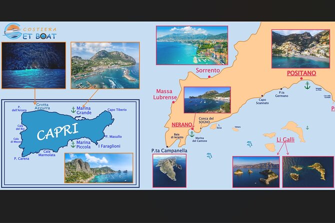 Amalfi Coast, Capri & Li Galli Islands BOAT EXCURSION - Why this boat day works so well out of Salerno