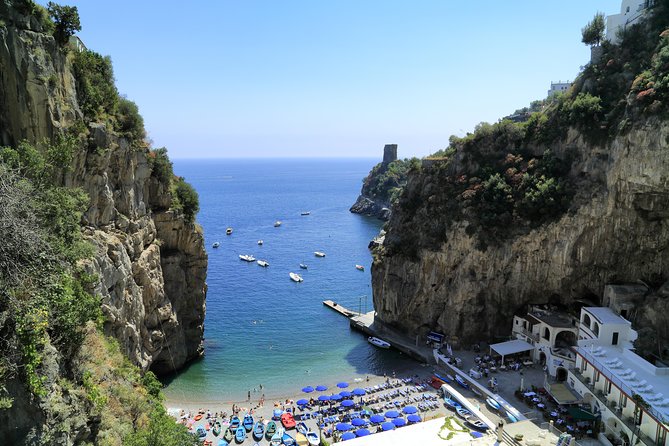 Amalfi Coast Full Day Private Boat Excursion from Praiano - Swimming and snorkeling time that feels private, from Tordigliano to caves