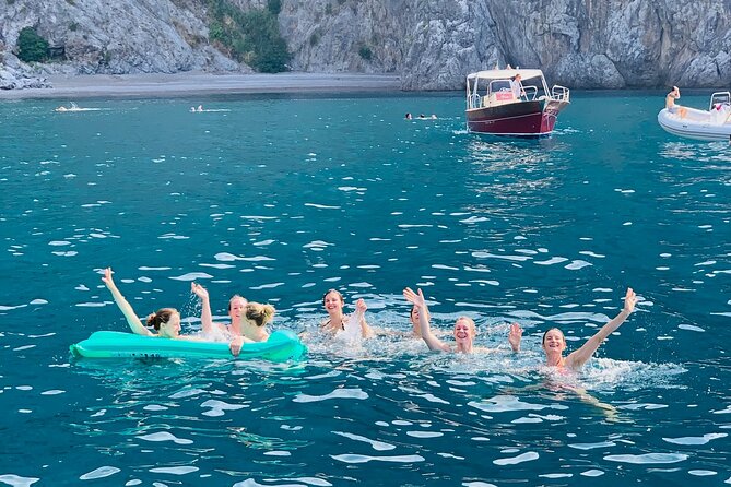 Amalfi Coast Full Day Private Boat Tour (cabin+restroom on board) - The flow of the itinerary: how this day is paced around swims and views