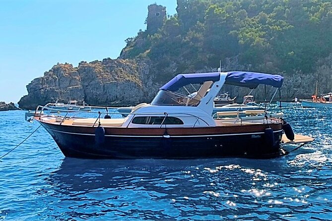 Amalfi Coast Full Day Private Boat Tour (cabin+restroom on board) - Conca dei Marini and the Emerald Grotto: nature-first time