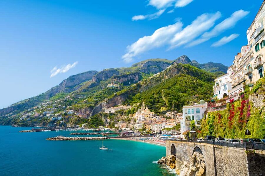 Amalfi Coast Full-Day Tour from Sorrento - Positano time: shops, steep lanes, and a sweet lemon break