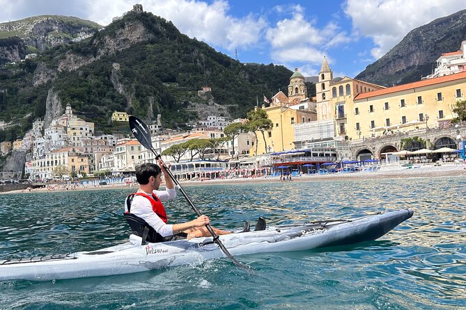 Amalfi Coast : Kayak-Snorkeling tour Pandora Cave & Hidden beach - The Snorkeling Stops: Simple Gear, Real Time in the Water