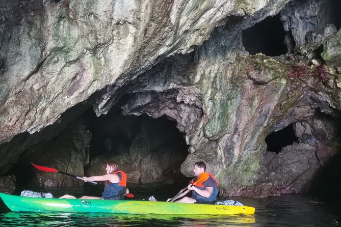 Amalfi Coast Kayak & Snorkeling Tour to the Pandora's Cave - Acquachiara Spiaggia and the Sulfur Cave Water Stop
