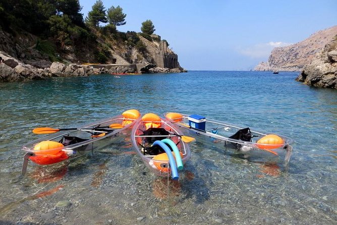 Amalfi Coast Kayak Tours from Marina del Cantone - The Route From Marina del Cantone to the Protected Bay