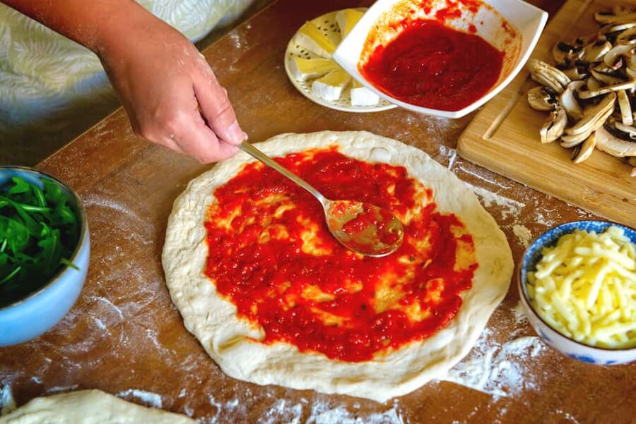 Amalfi Coast: Pizza & Mozzarella Class with Farmhouse visit - Harvesting vegetables and herbs, then building your pizza plan