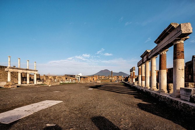 Amalfi Coast: Pompei & Vesuvius small group with Skip the line tickets - Pompeii with a local guide, the ruins route is the whole point