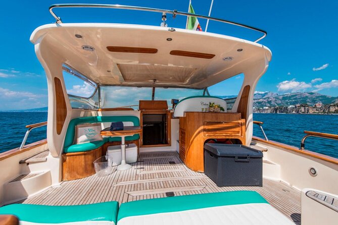 Amalfi Coast Private Boat Tour from Sorrento, Positano or Naples - Stop 1: cruising the Sorrento coast and the Roman-era and marine highlights