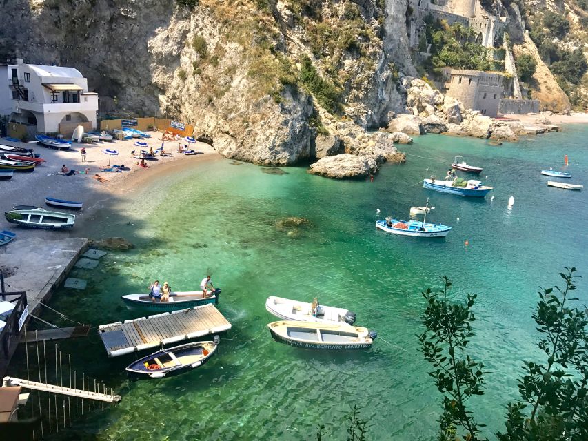 Amalfi Coast: Private Boat Trip with Prosecco and Snorkeling - Positano free time plus the In and Out Grotto