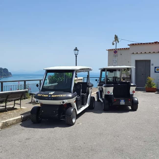 Amalfi Coast: Private Golf Cart Tour - Scenic Photo Hot Spots, Plus an Optional Emerald Grotto Moment