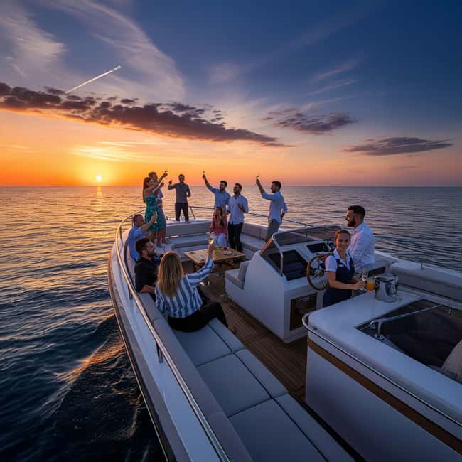 Amalfi Coast: Romantic Sunset Cruise with Music & Cocktails - Pickup and private boat flow from Positano or Amalfi