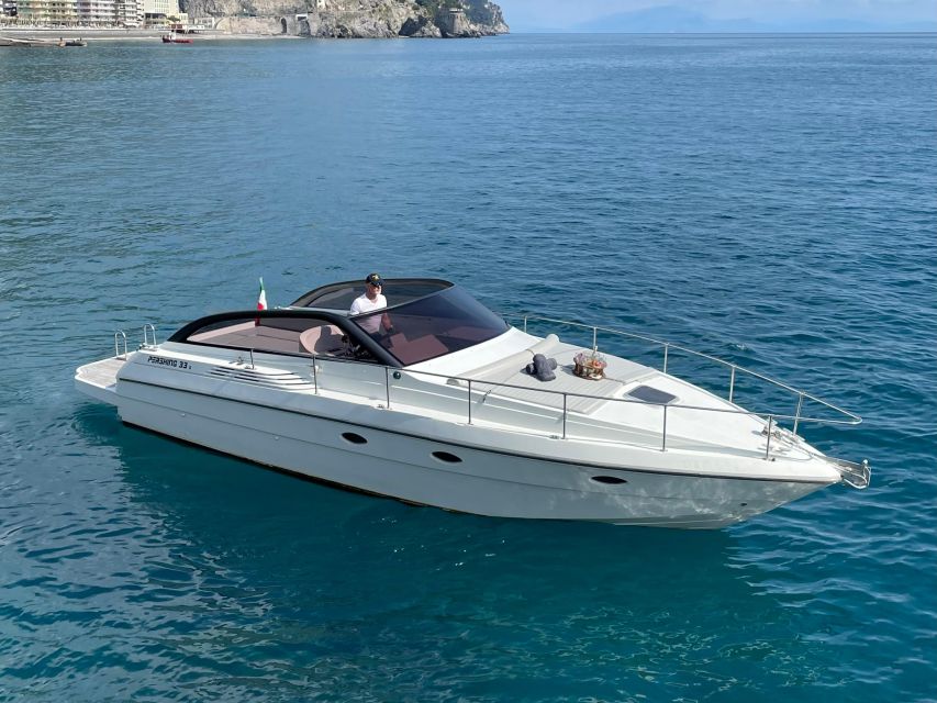 Amalfi Coast: Scenic Boat Private Tour with Aperitif - How the route works: pickup options and what “private” means in practice