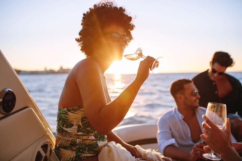 Amalfi Coast Shared Sunset Cruise: Swim, Drinks & Views - The 2-hour route: Amalfi, Conca dei Marini, Fiordo di Furore