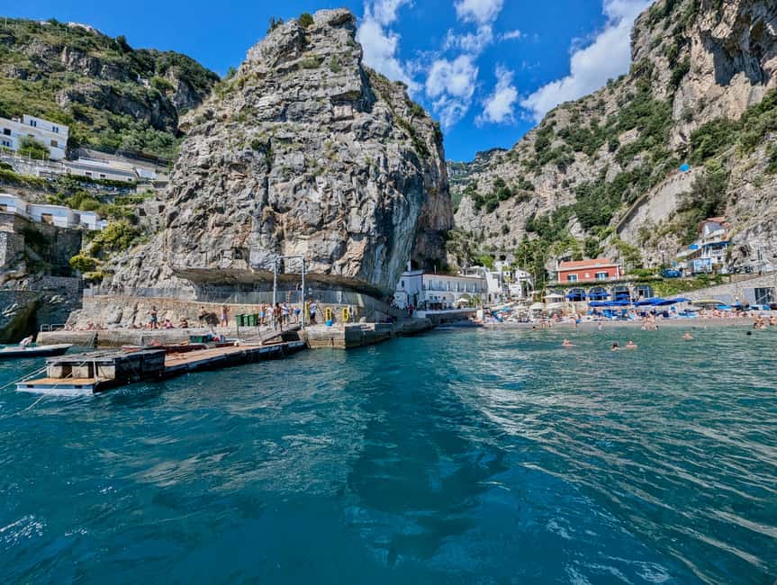 Amalfi coast small-group boat tour w/ drinks & sandwich - Key things to know before you go