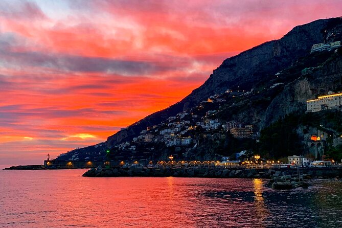 Amalfi Coast Sunset Tour & Dinner - Conca dei Marini dinner: sea views plus two menu choices
