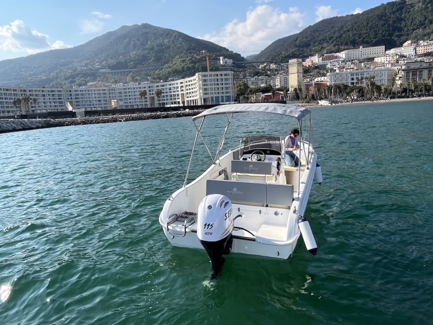 Amalfi coast tour with skipper from Salerno to Positano - Fiord of Furore: that rock-cut framed beach moment
