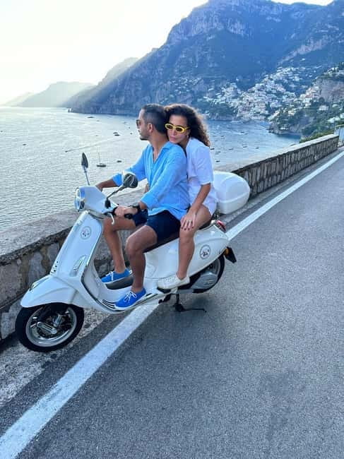 Amalfi Coast: Vespa Tour of Amalfi, Ravello, and Positano - The Emerald Grotto stop and the ceramic factory pause