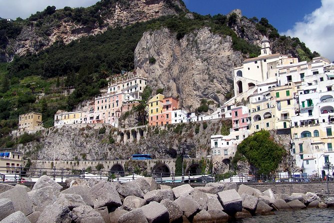 Amalfi Coast with stop at Emerald Grotto - How the 8-hour day runs from Naples