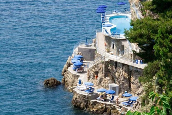 Amalfi Coast with stop at Emerald Grotto - Emerald Grotto near Amalfi: elevator ride and that famous glow