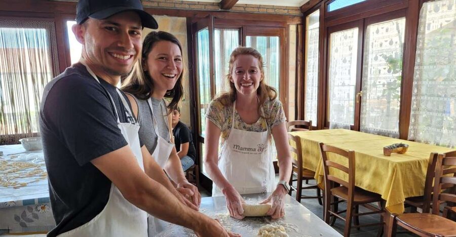 Amalfi: Make tagliatelle, mozzarella and tiramisù - Tiramisù prep plus farm wine while you get organized