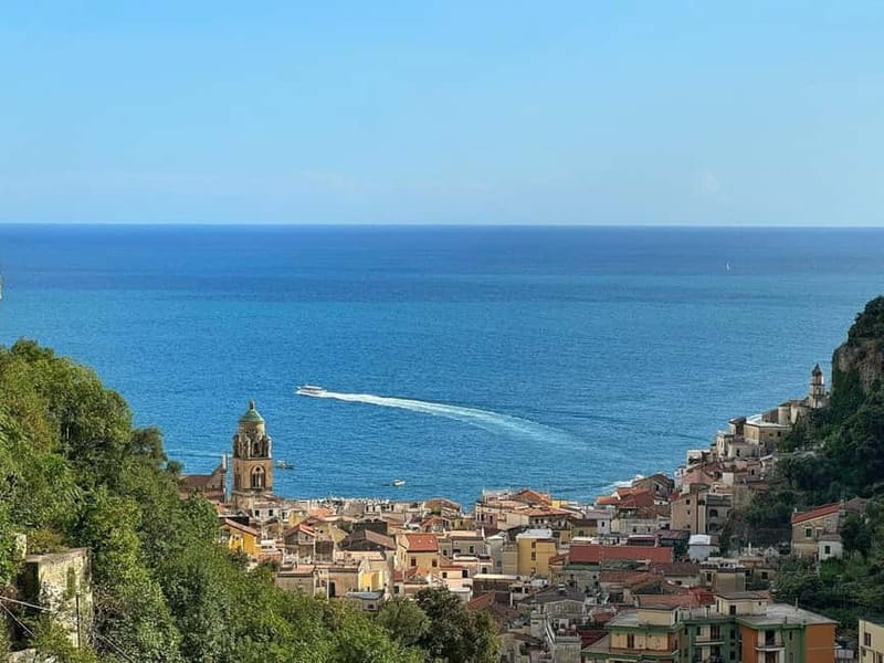 Amalfi Organic Lemon Tour & Wine Tasting + Dinner or Lunch - Entering the Amalfi Historical Garden, terrace farming that feels like engineering