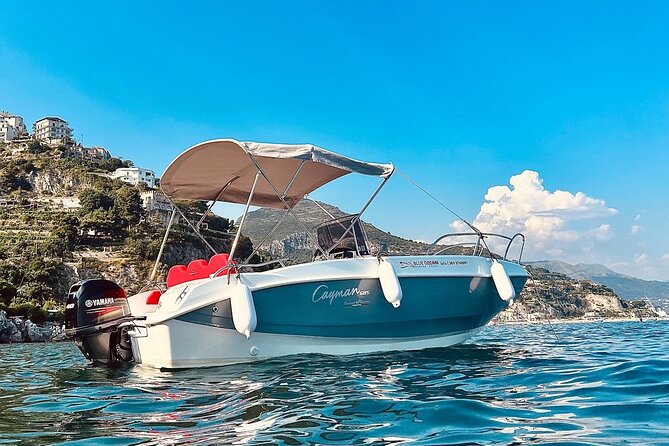 Amalfitan coast boat rent no license or with professional skipper - How the day usually flows, and where you should expect to spend time
