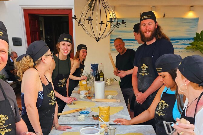 Authentic Pasta & Pizza Cooking Class with Sorrento Coast Pickup - Limoncello demo and tiramisu with limoncello, dessert done the right way