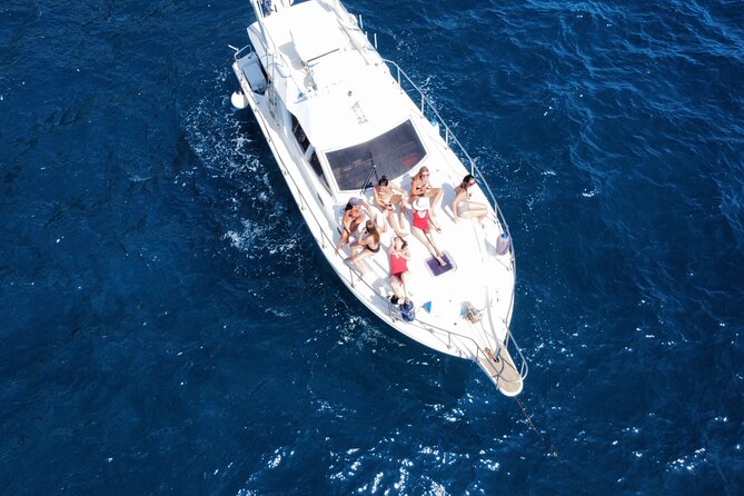 Bachelorette party, boat party in Salerno with aperitif and tapas - The Sail Past Cetara and Erchie: Views With Real Moving Time