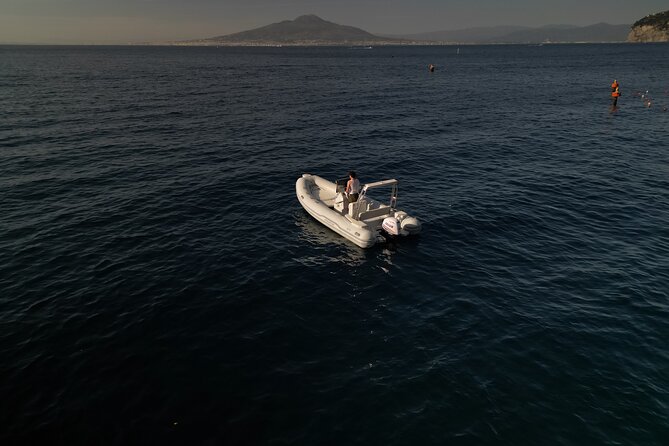 Boat rental from Marina Grande di Sorrento - Positano lunch from the water, then coves after town