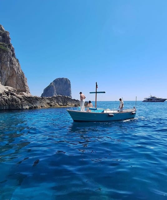 Capri: 3-Hour Private Boat Tour with Blue Grotto Visit - Blue Grotto Stop: The Color Is Real, the Day Depends on the Sea