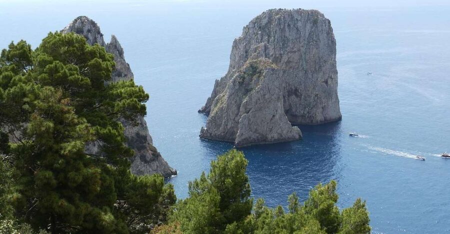 Capri and Anacapri Full-Day Tour - Guided Views in Capri Town: Augustus Gardens and the Faraglioni