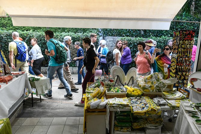 Capri and Anacapri Guided Tour with Limoncello Tasting from Capri - Giardini di Augusto shops and limoncello tasting timing