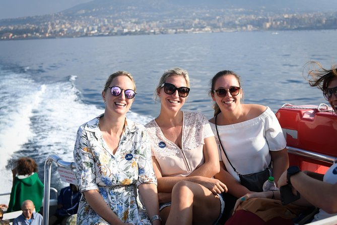 Capri and Anacapri Guided Tour with Limoncello Tasting from Capri - Boat views off Capri: Grottos, Faraglioni, and Malaparte