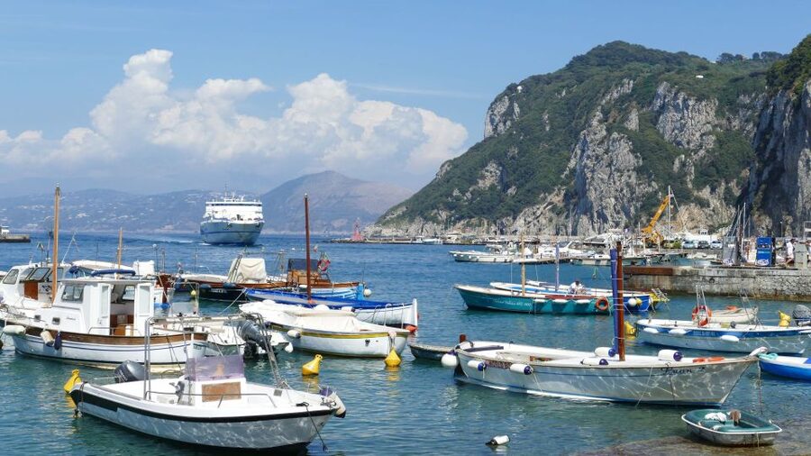 Capri and Anacapri Walking Tour from Sorrento - Getting back to Sorrento with the guide waiting