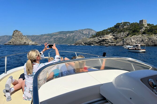 Capri and Blue Grotto Private Boat Tour - Grotta dei Santi and Grotta Verde: color and atmosphere