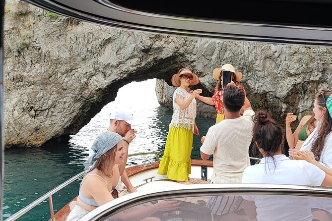 Capri and Blue Grotto Small Group Boat Tour - Grotta dei Santi and Grotta Verde: Cave Time That Feels Different