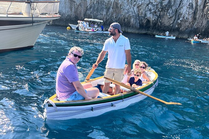 Capri Blue Grotto Small-Group Boat Day Tour From Sorrento - Small-Group Boat Day From Sorrento’s Port Marina Piccola