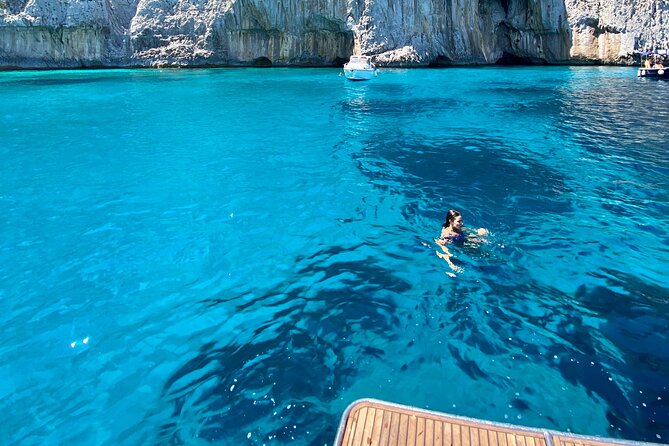 Capri boat excursion - Snorkel, Swim, and Use the Showers, Not Just Watch