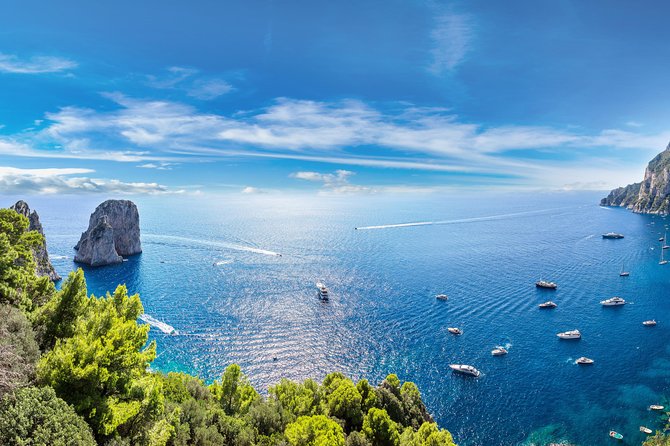 Capri Boat Tour from Sorrento: Swim, Grottos & Light Lunch - Faraglioni, Villa Malaparte, and the postcard angles only water gives you