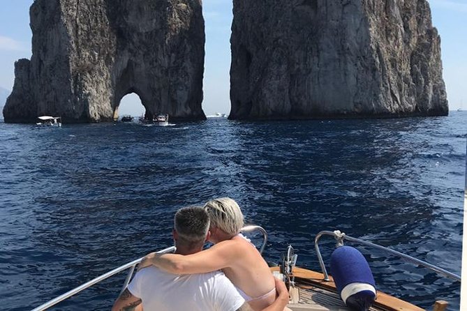 Capri Boat Tour from Sorrento: Swim, Grottos & Light Lunch - White Grotta and Green Grotta, what you actually see from the boat