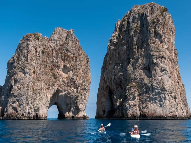 Capri: Caves and Beaches Kayaking Tour with GoPro Photos - Swim safety and weather: the two real “gotchas”
