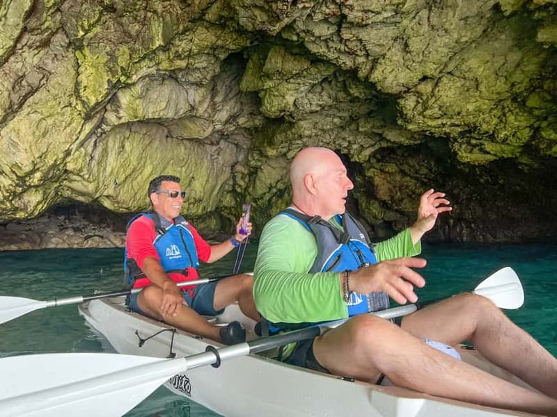 Capri: Caves and Beaches Kayaking Tour with GoPro Photos - Cave of the Water: the Roman system story